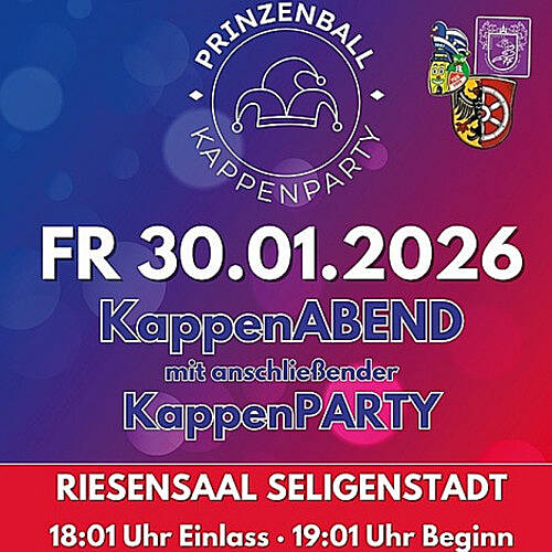 Prinzenball Kappenabend 